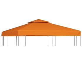 Gazebo Cover Canopy Replacement 1 oz/ft² Orange 9.8'x9.8'