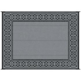Outsunny Reversible Outdoor Rug, 9' x 12' Waterproof Plastic Straw Floor Mat, Portable RV Camping Carpet, Large Floor Mat for Backyard, Deck, Picnic
